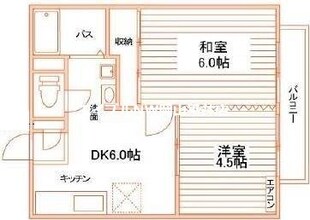 フェリーチェ倉田の物件間取画像